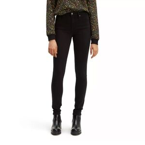 Levi's Women's Jet Black Skinny Jeans
